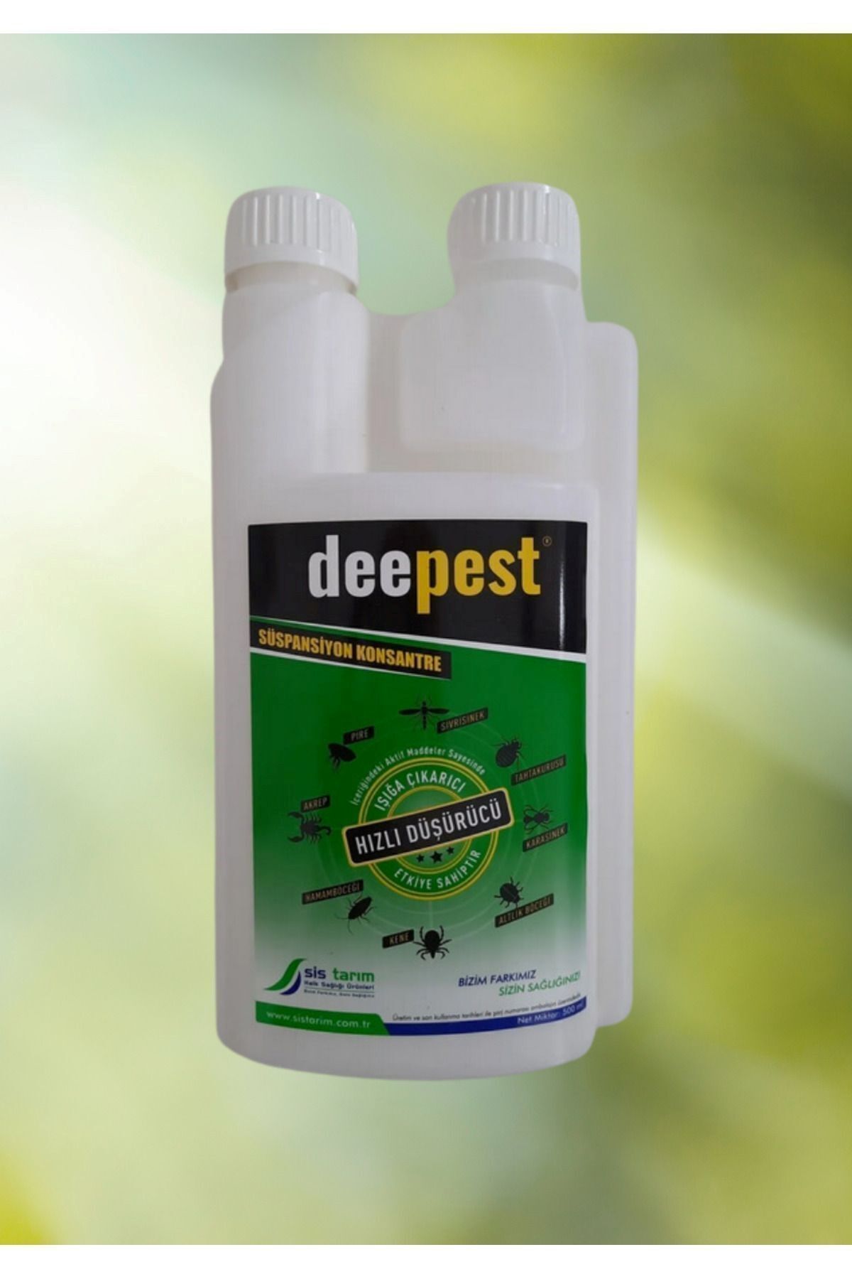 12 Adet Deepest SC 500 ml Kokusuz Genel Haşere İlacı