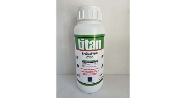 Titan Emülsiyon CY10 Kokulu Genel Haşere Böcek İlacı Öldürücü 500 ml