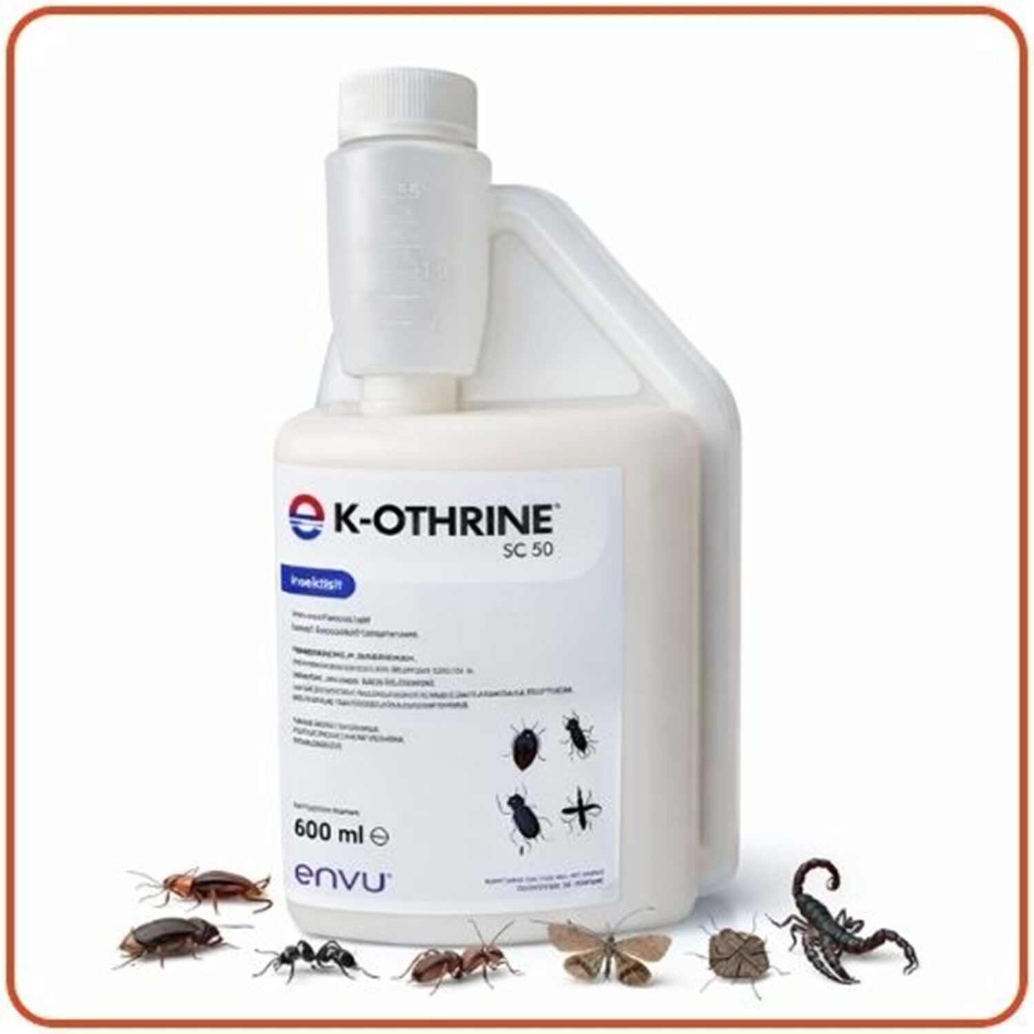 Envu K-othrine SC 50 Kokusuz Genel Haşere İlacı  500 ml